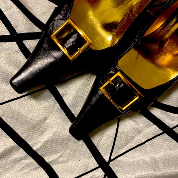 Dolce&Gabbana Red Soles Timeless Italian Gold Logo Red Shoes Made in Italy 🇮🇹 - Picture 10 of 12